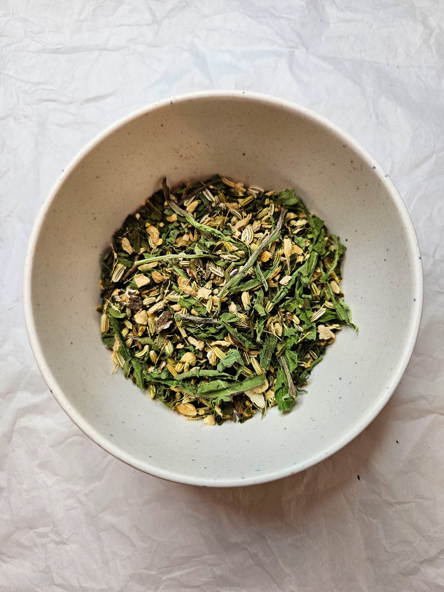 Gentle Digest: Herbal Tea Blend for Gut Wellness & Digestive Support (Ceffeine-Free)