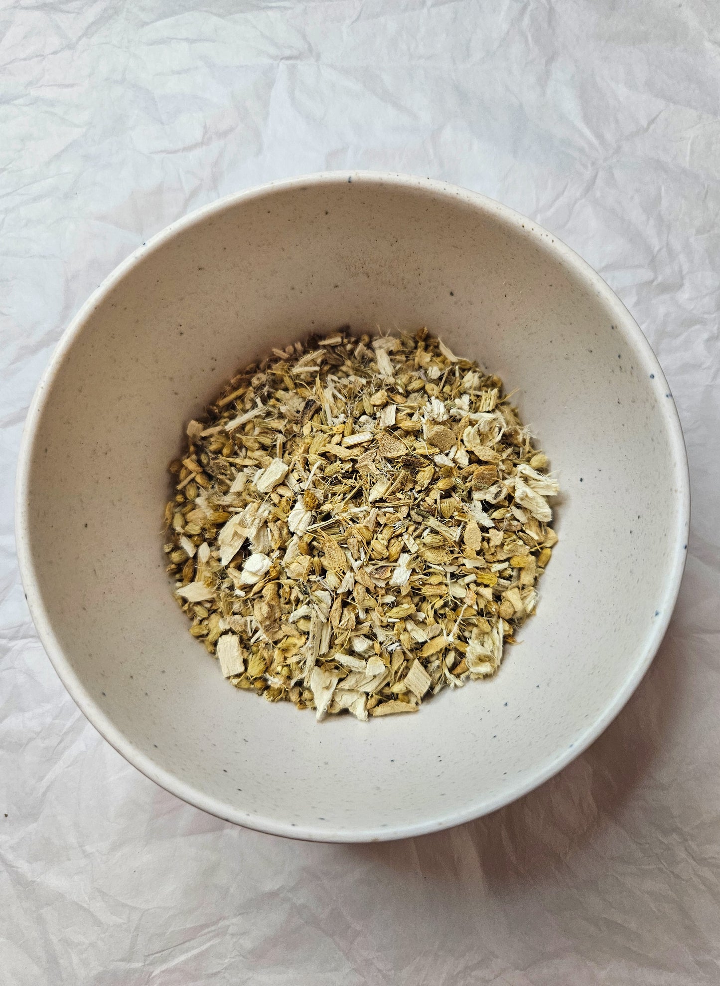Mellow Belly: Herbal Tea Blend for Easing Fiery Digestion (Caffeine-Free)