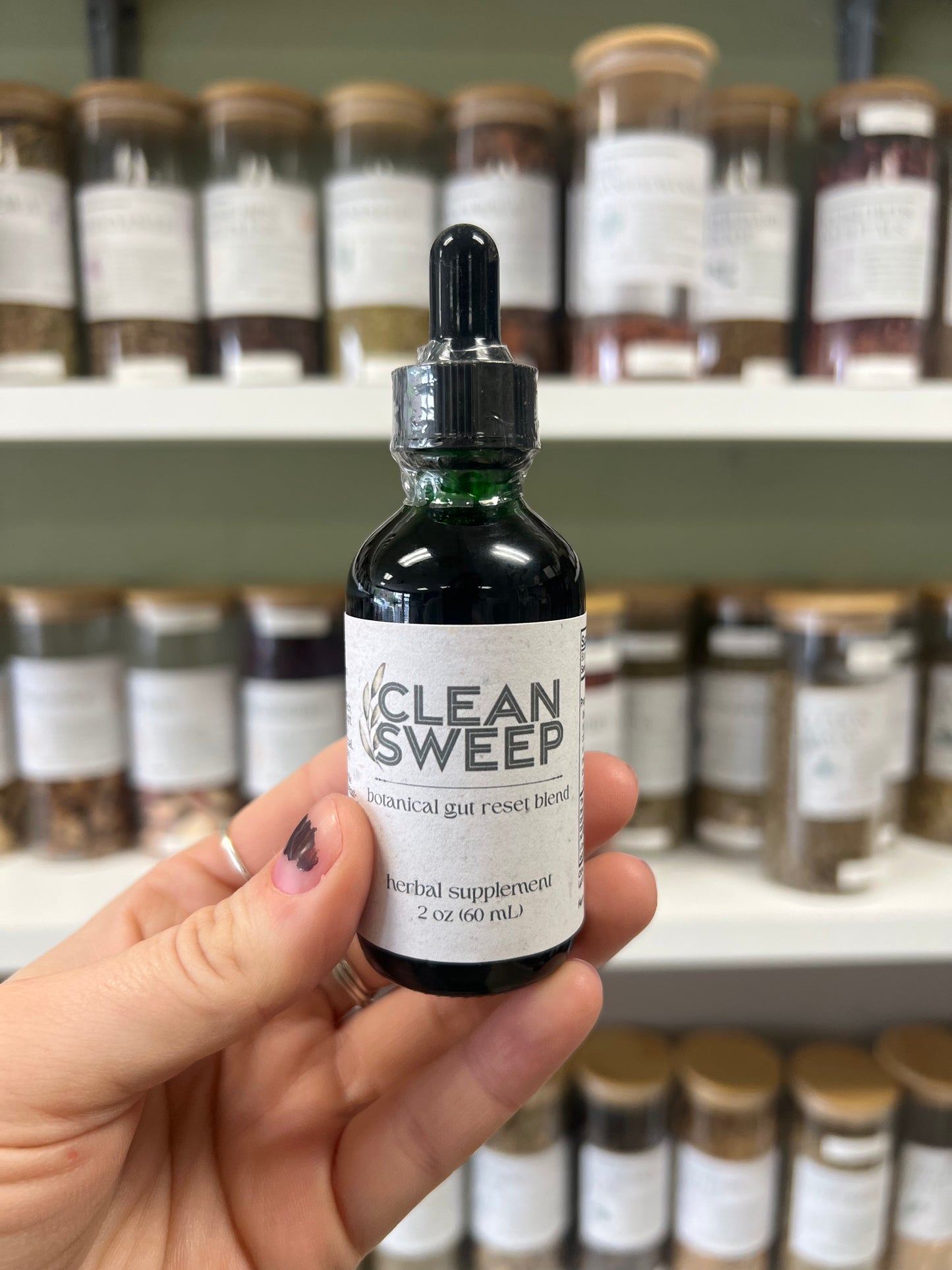 Clean Sweep (formerly "Poop-a-Worm"): Herbal Parasite Cleanse Tincture / Botanical Gut Reset Blend