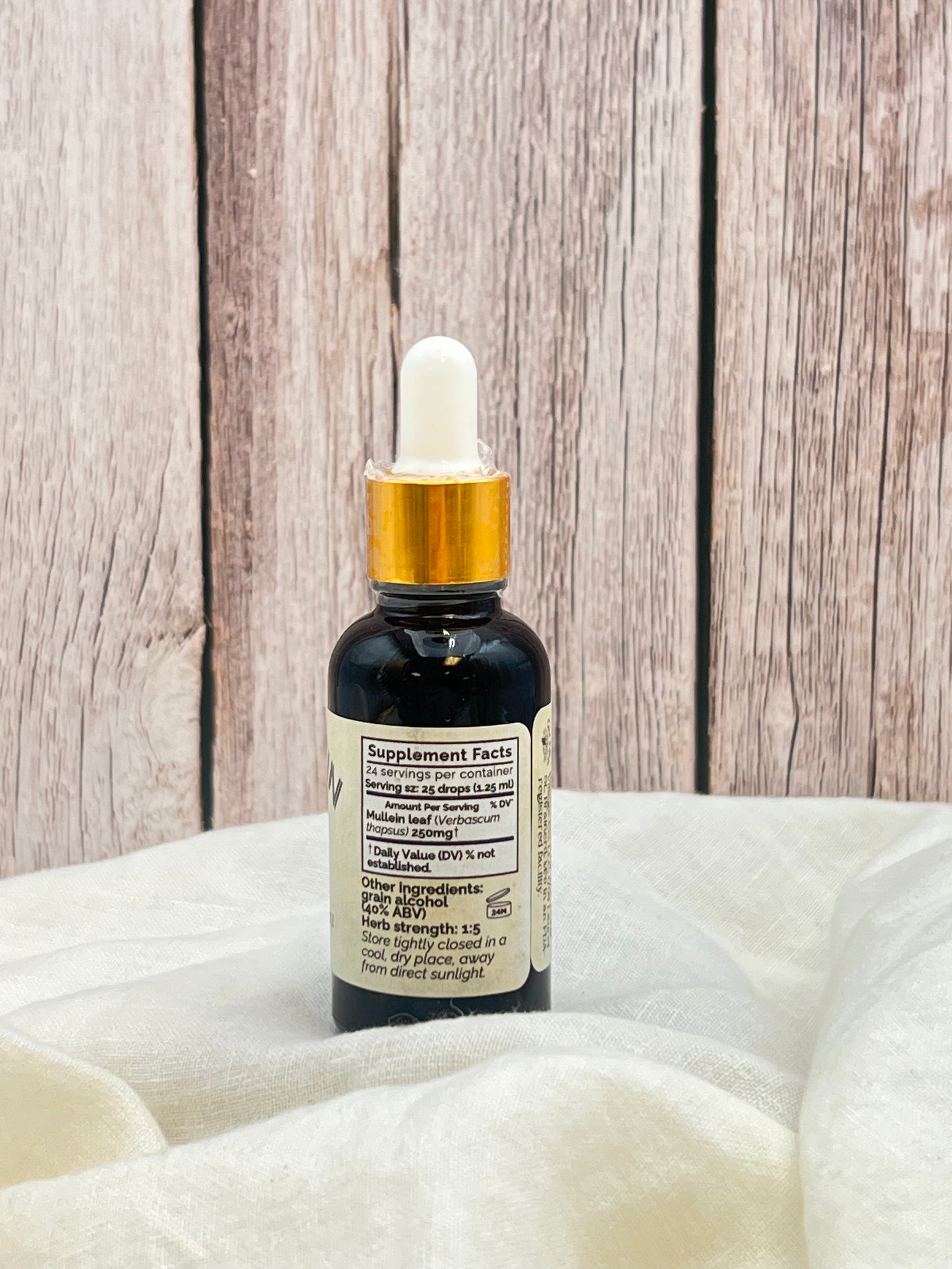 Mullein Tincture - 1oz - Lung Health