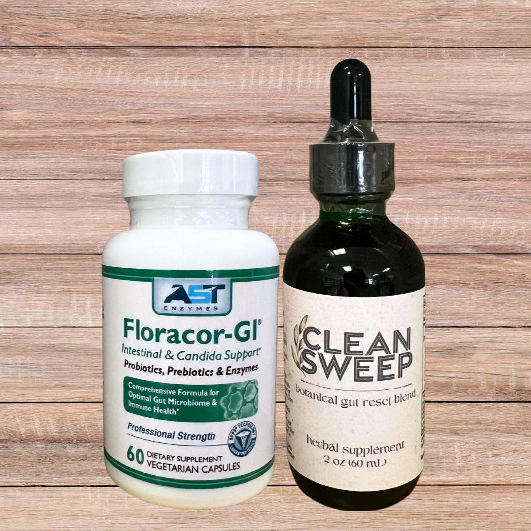 Clean Sweep (formerly "Poop-a-Worm"): Herbal Parasite Cleanse Tincture / Botanical Gut Reset Blend
