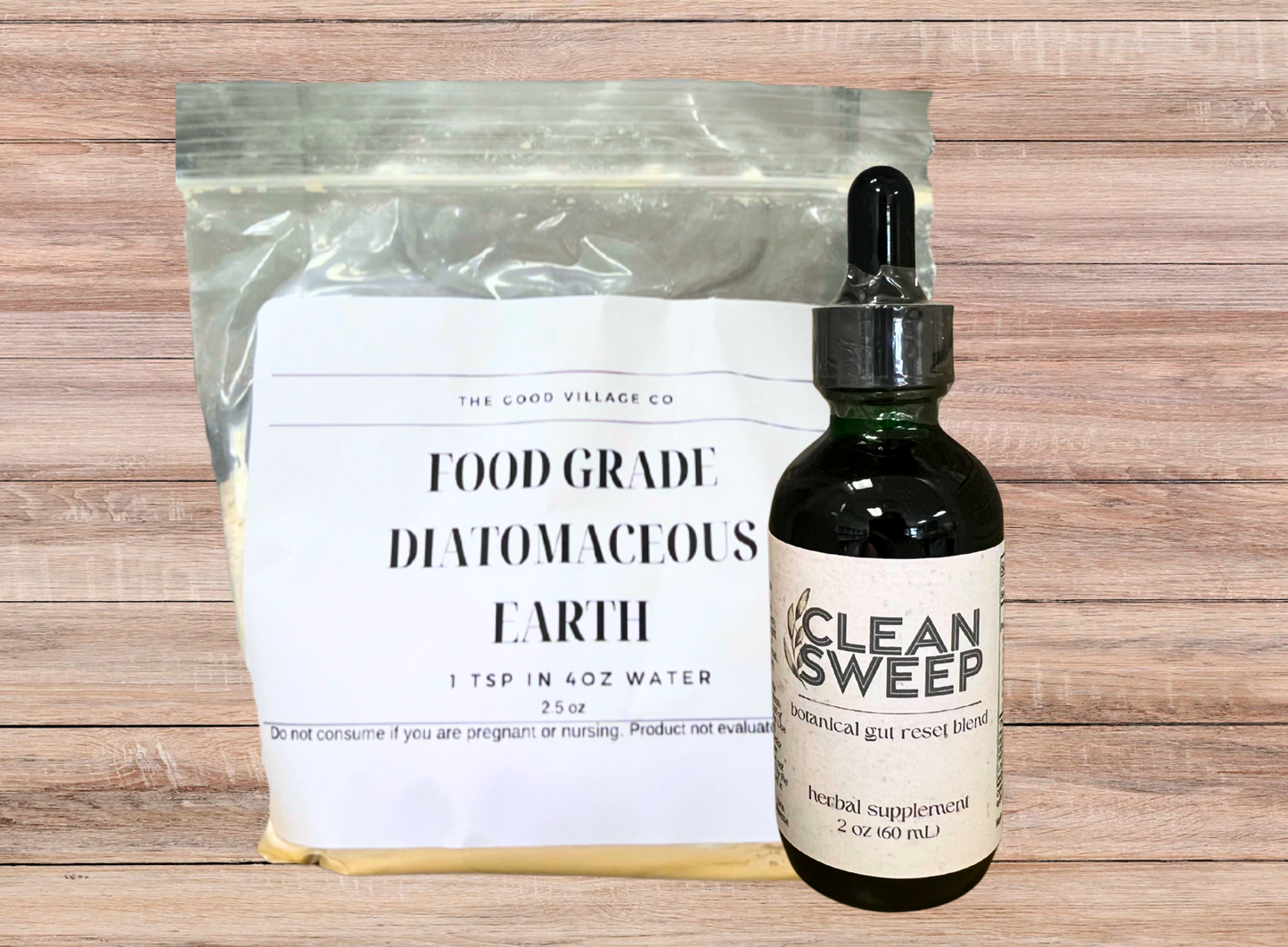 Clean Sweep (formerly "Poop-a-Worm"): Herbal Parasite Cleanse Tincture / Botanical Gut Reset Blend