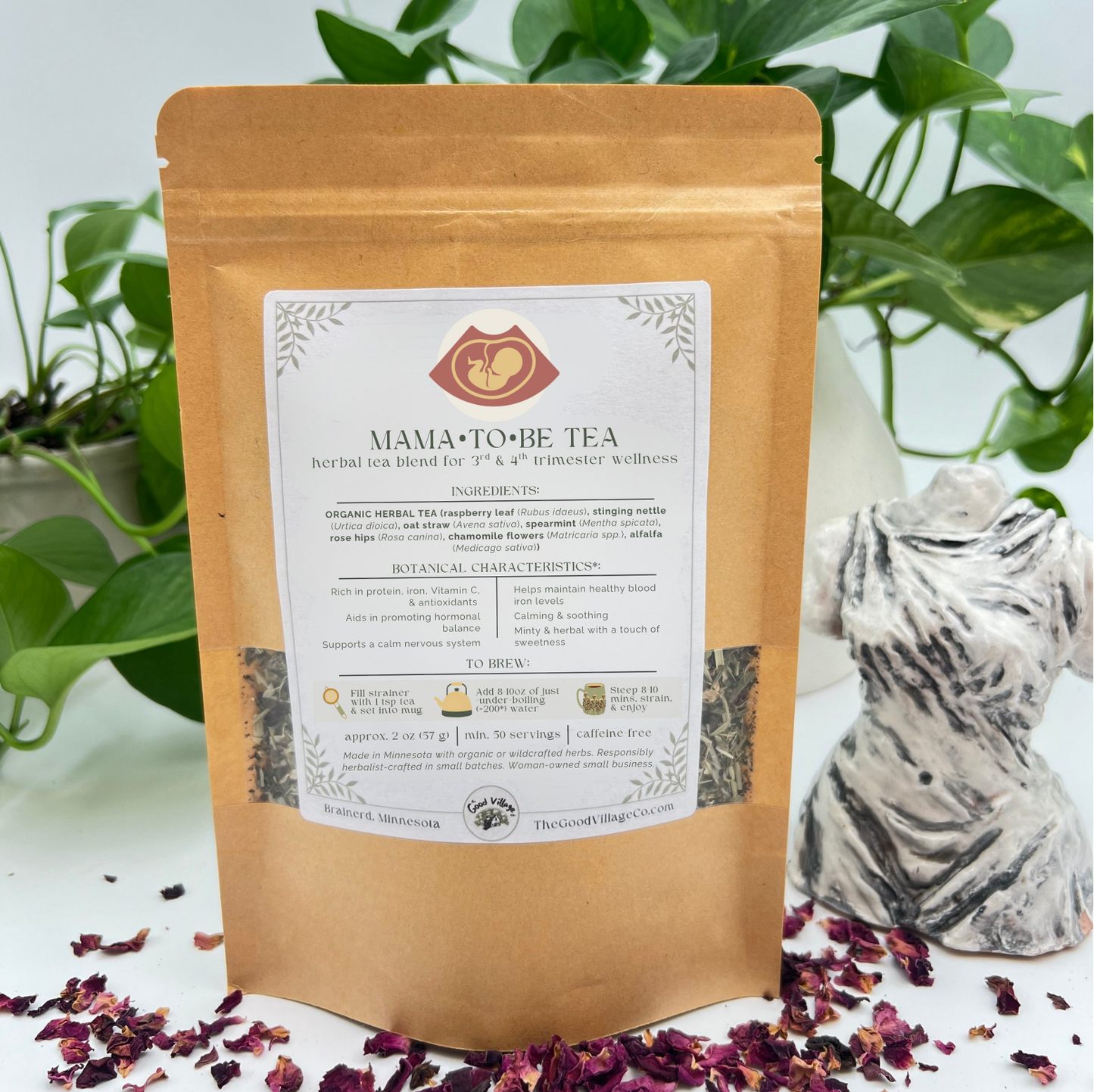 Mama-to-Be Tea | 3rd & 4th Trimester Pregnancy Support Tea
