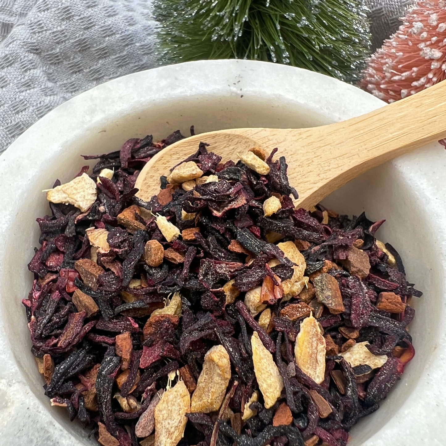 Warm & Cozy: Herbal Tea Blend for Seasonal Warmth & A Yummy Tummy (Caffeine-Free)