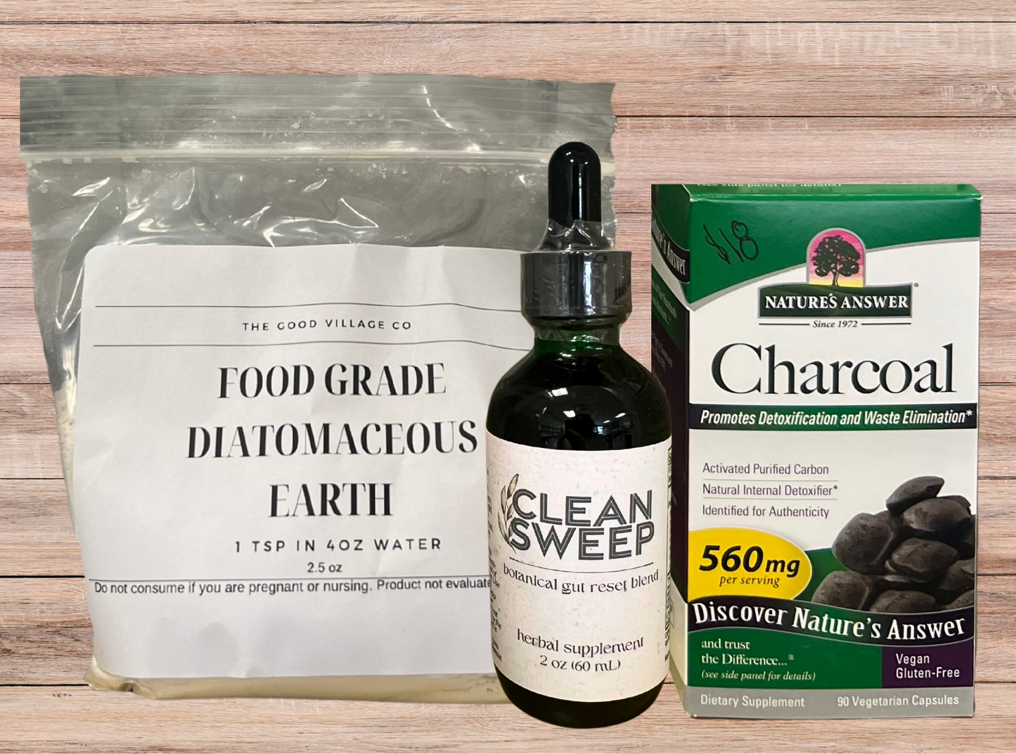 Clean Sweep (formerly "Poop-a-Worm"): Herbal Parasite Cleanse Tincture / Botanical Gut Reset Blend