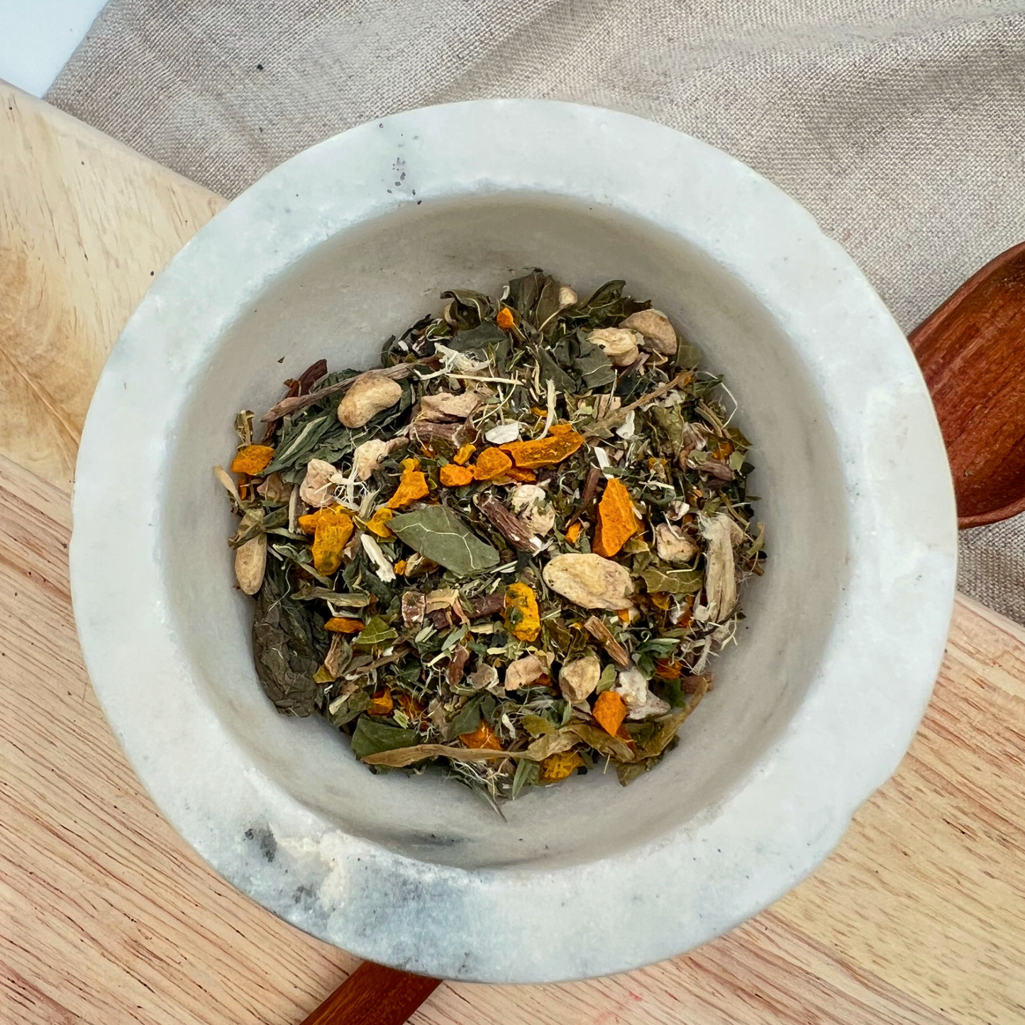 Liver Rhythm: Herbal Tea Blend For Mindful Liver Nourishment (Caffeine-Free)