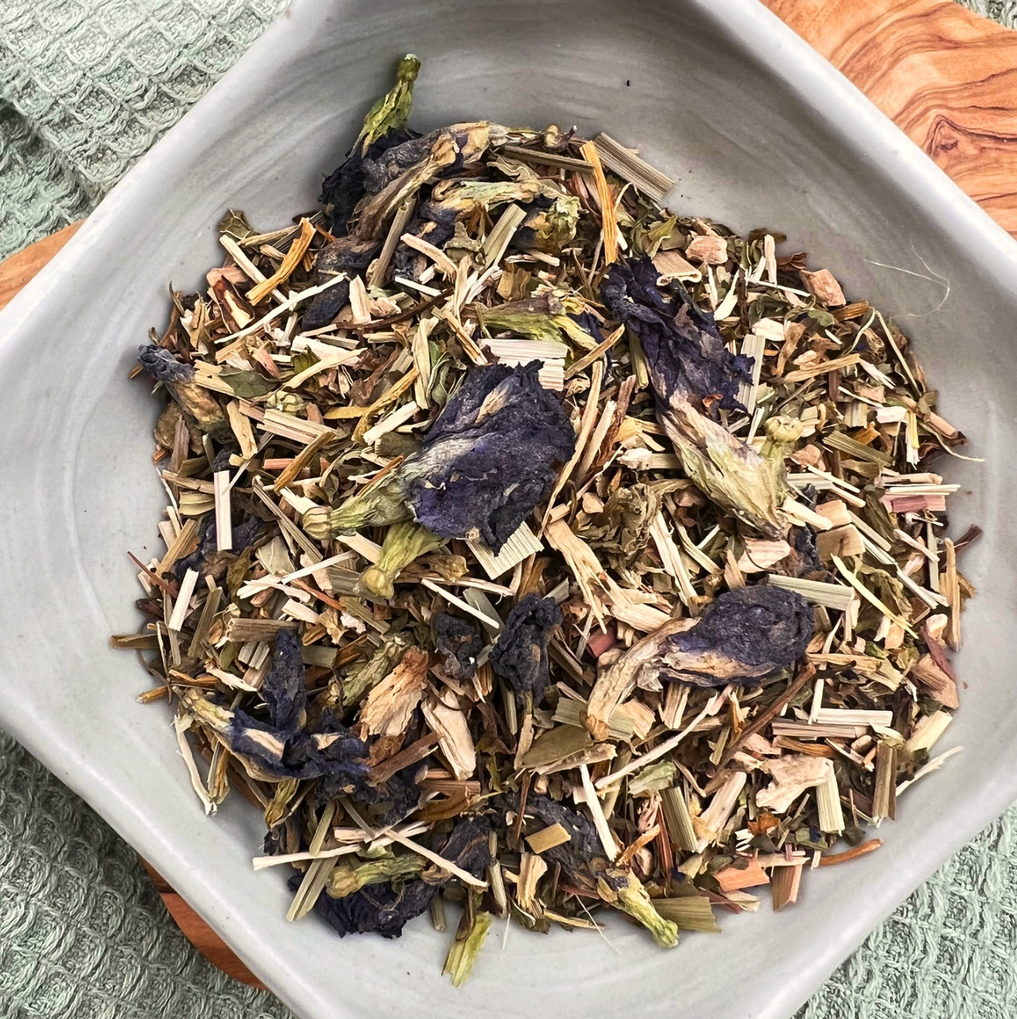 Bright Brain: Herbal Tea Blend for Increased Focus & Clarity (Caffeine-Free)