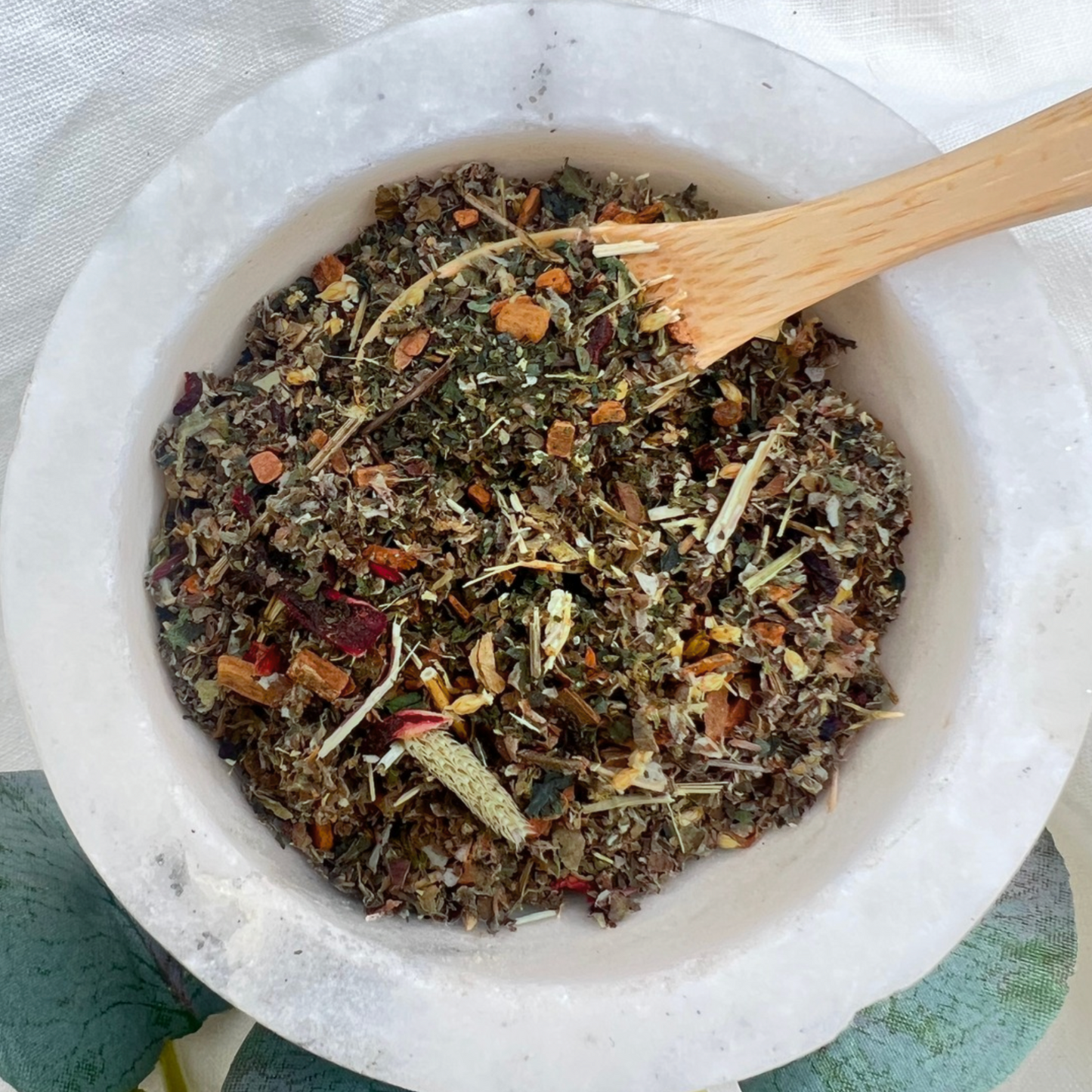 Cycle Support: Herbal Tea Blend For Women's Monthly Wellness (Caffeine-Free)