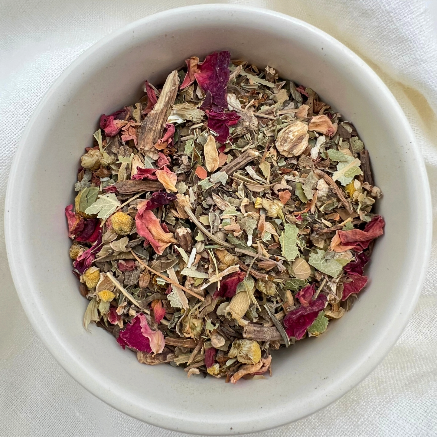 Good Grief: Herbal Tea Blend for Emotional Comfort & Grounding (Caffeine-Free)