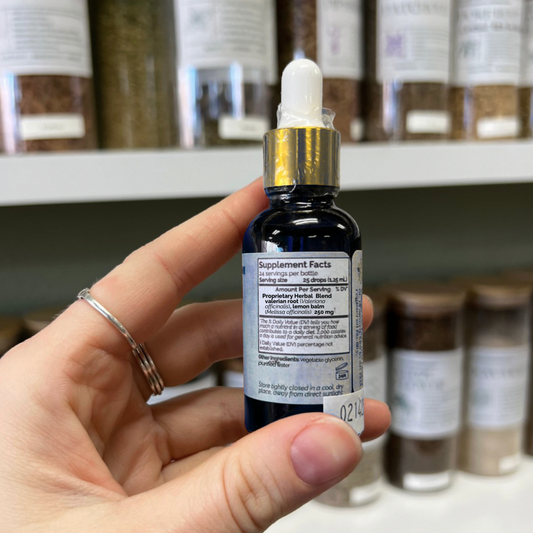 Sweet Dreams: Valerian & Lemon Balm Glycerite for Sleep Support & Deep Relaxation