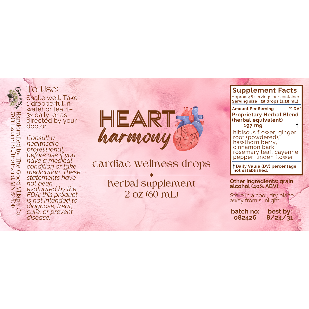 Heart Harmony - Cardiac Wellness Drops