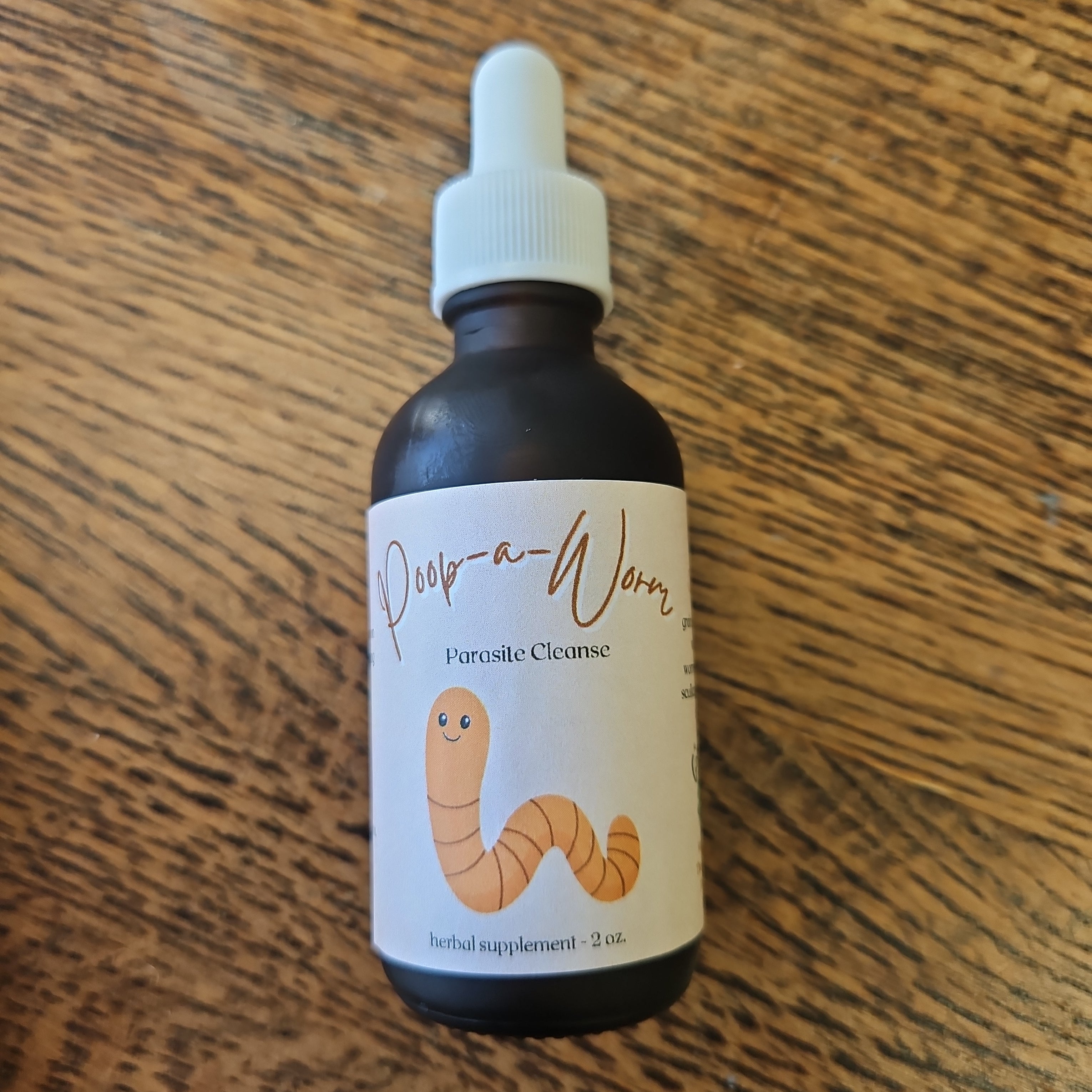 Poop-a-Worm - Herbal Parasite Cleanse Tincture – The Good Village Co.
