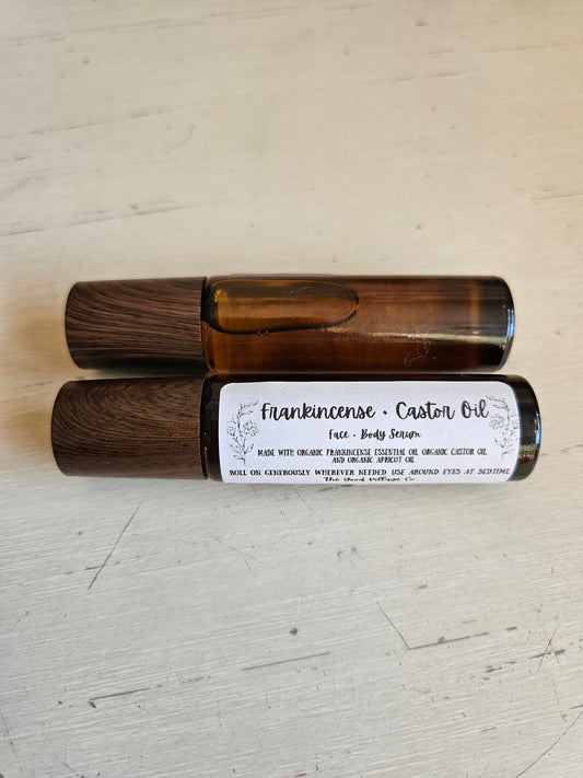 Frankincense + Castor Oil face + body serum