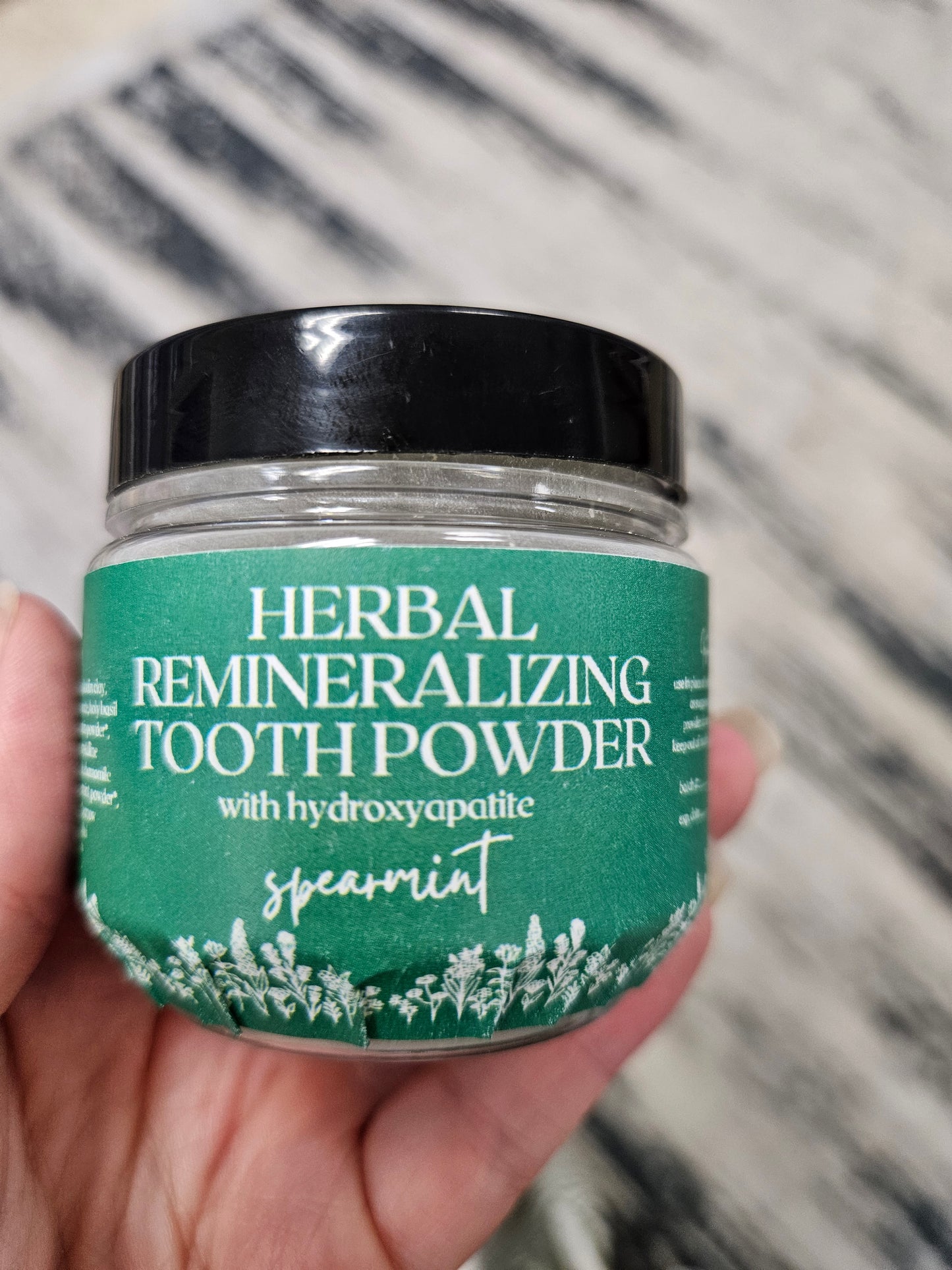 Herbal Tooth Powder w/ Hydroxyapatite