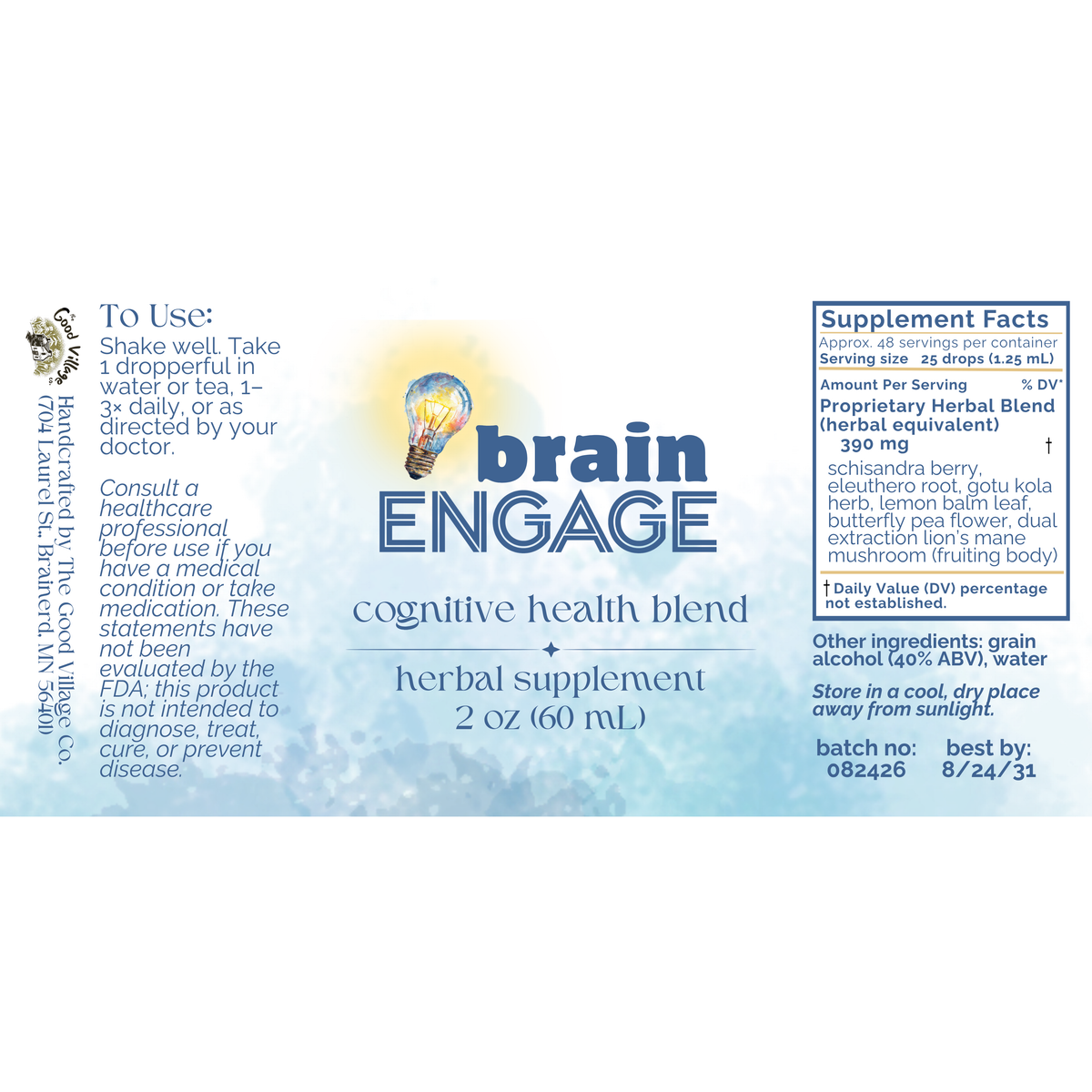 Brain Engage — Cognitive Health Blend