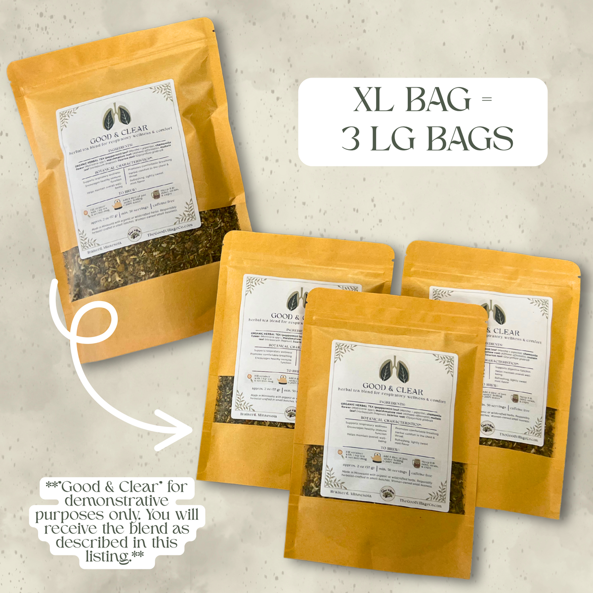 Achy Body Blend: Loose-Leaf Herbal Tea Blend for Inflammation & Discomfort (Caffeine-Free)