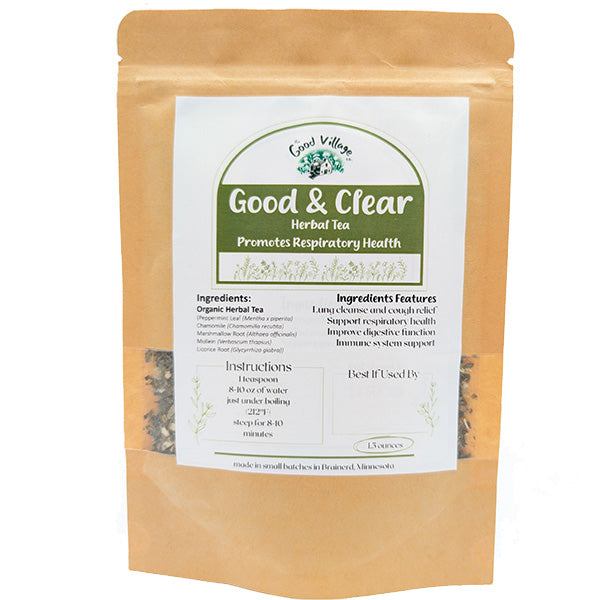 Good & Clear Loose Herbal Tea Supports Lung Health / Cold Recovery