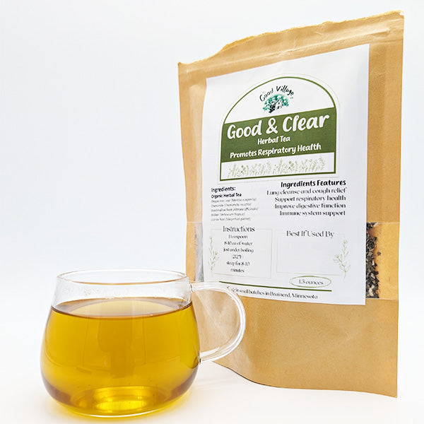 Good & Clear Loose Herbal Tea Supports Lung Health / Cold Recovery