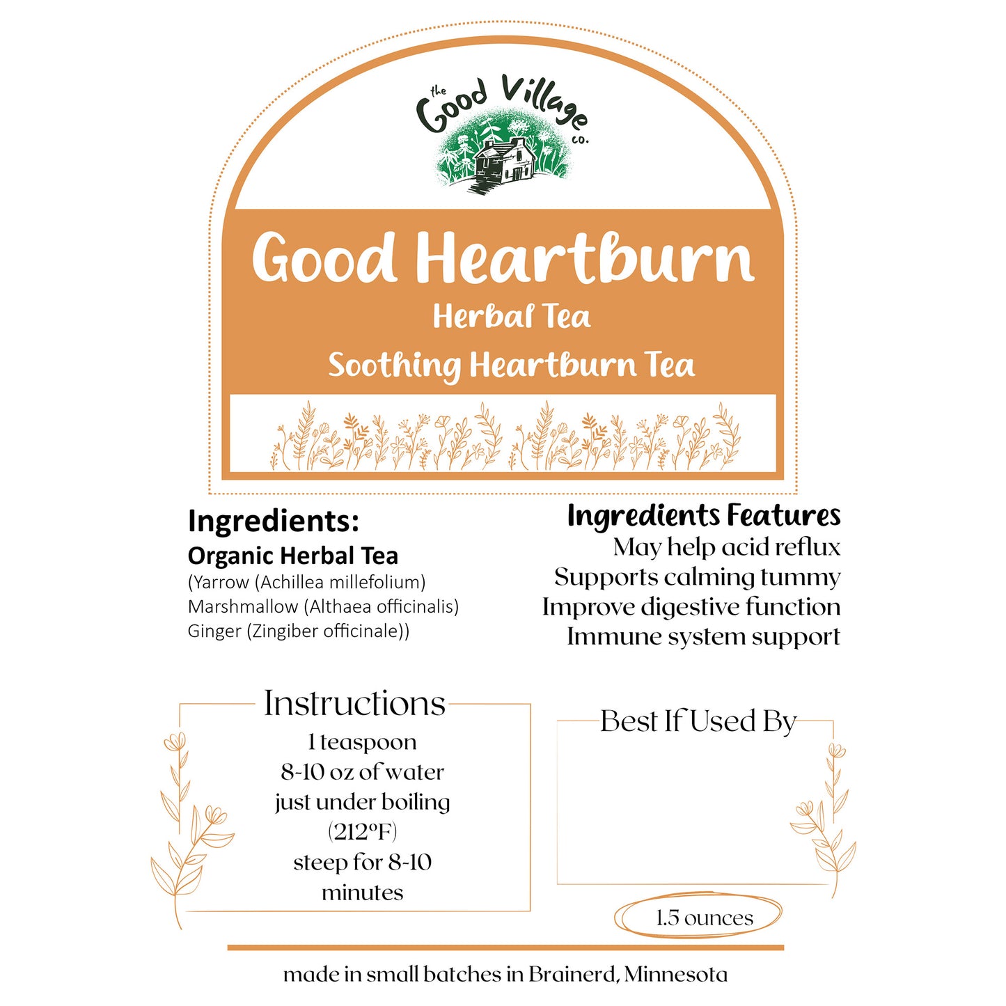 Good Heartburn Relief - Acid Reflux Tea