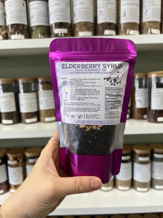 Elderberry Syrup Kit - DIY Herbal Immune Support