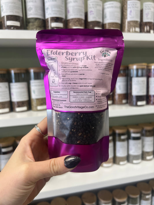 Elderberry Syrup Kit - DIY Herbal Immune Support
