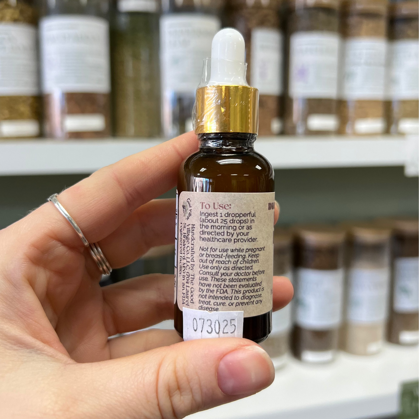 Dual-Extraction Lions Mane Mushroom Tincture