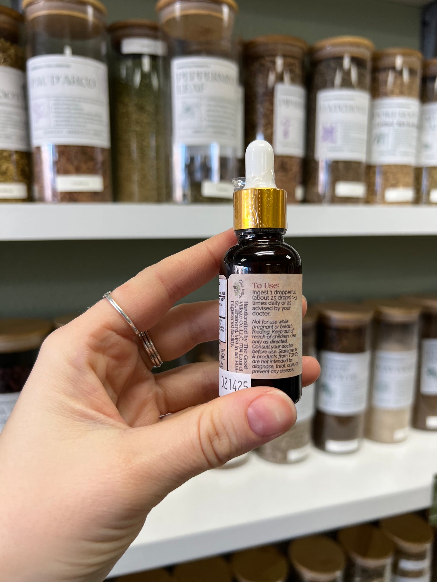 Dual-Extraction Reishi Mushroom Tincture