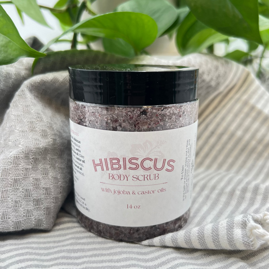 Hibiscus Exfoliating Salt Scrub