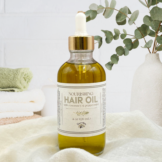 Hair Growth Oil - Rosemary + Peppermint