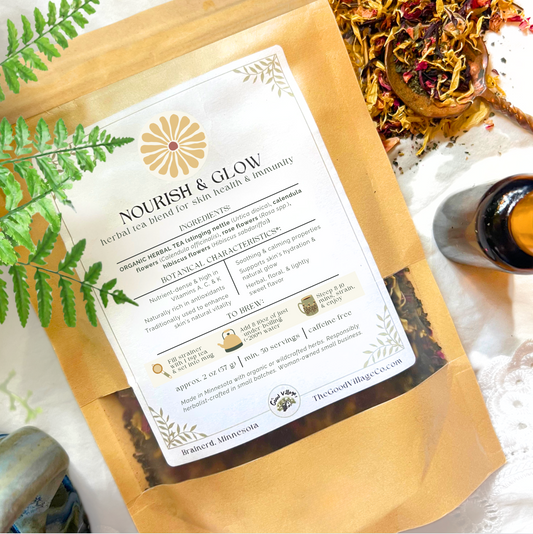 Nourish & Glow Herbal Tea - Collagen Production & Immune System Support